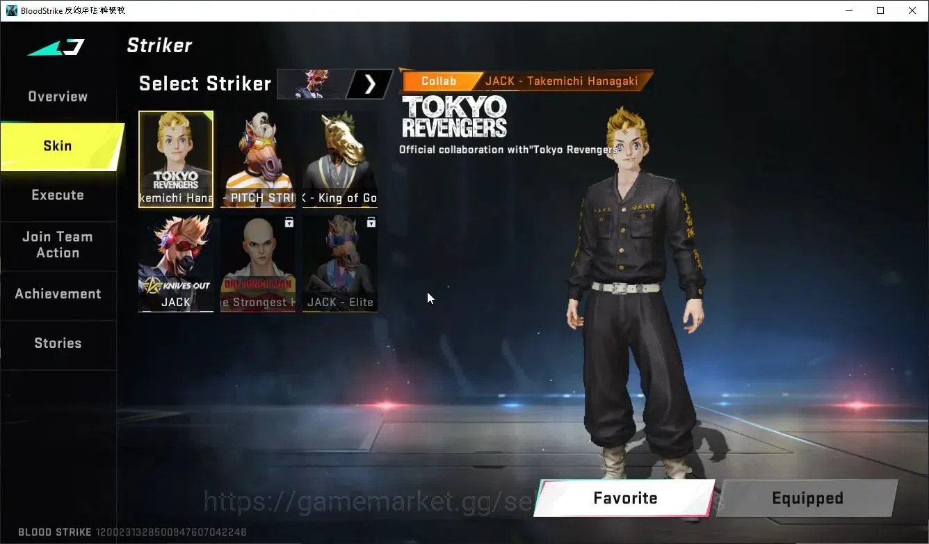 Blood Strike Accounts ASIA|ETERNAL DeAgle+MELEE TalonKnife,Collab ENZO K image 11