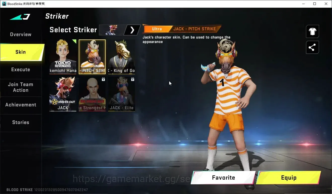 Blood Strike Accounts ASIA|ETERNAL DeAgle+MELEE TalonKnife,Collab ENZO K image 6