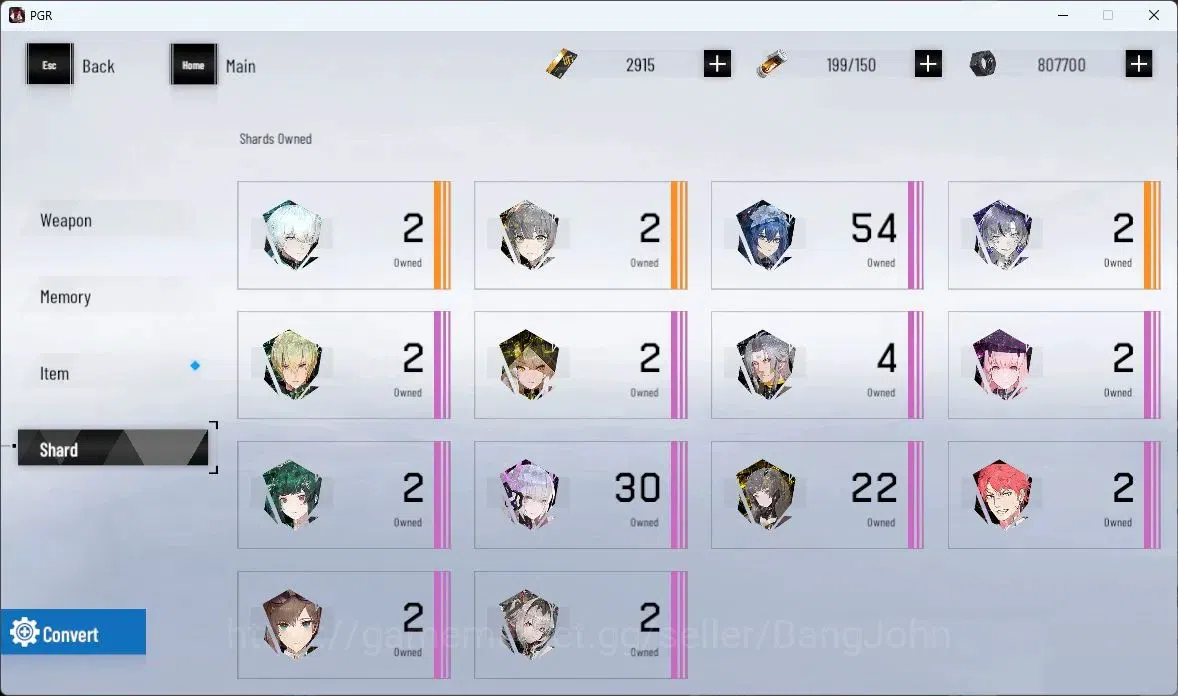 Punishing: Gray Raven Accounts ASIA|Lv 45 | [S Nirvantia,S Crepuscule,S LuciaCW,S image 4
