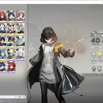 Arknights: Endfield Accounts Asia|Lv55|4 SSR(1 Limited)+9(*6Weapon)|(Arcane+Sign)|61,4k Oro|1 Char Selector+3 Wp