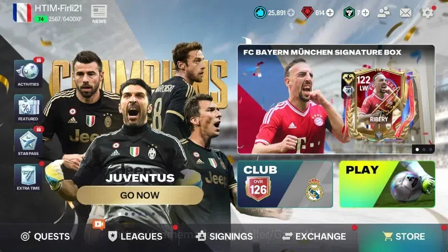 EA SPORTS FC Mobile Accounts Best FCM 126 OVR/121B Value|14 Max EVO(Mbappe UTWG,Dembele UTOTS,Cech Icon,Messi UTOTS,etc with 1