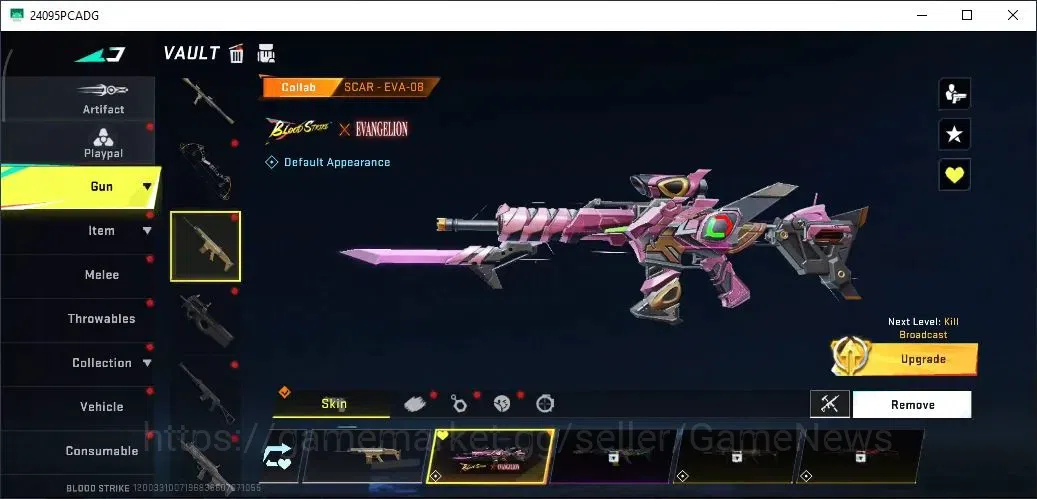 Blood Strike Accounts ASIA|ETERNAL AUG Empyer|Ultra [FAL,QBZ95,Thompson] image 11