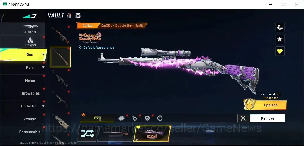 Blood Strike Accounts ASIA|ETERNAL AUG Empyer|Ultra [FAL,QBZ95,Thompson] image 14