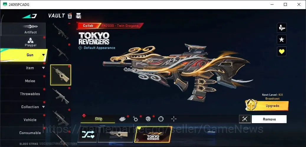 Blood Strike Accounts ASIA|ETERNAL AUG Empyer|Ultra [FAL,QBZ95,Thompson] image 15