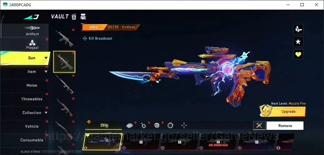 Blood Strike Accounts ASIA|ETERNAL AUG Empyer|Ultra [FAL,QBZ95,Thompson] image 16