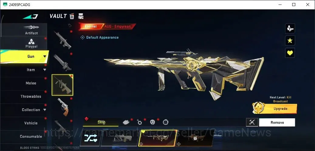 Blood Strike Accounts ASIA|ETERNAL AUG Empyer|Ultra [FAL,QBZ95,Thompson] image 8