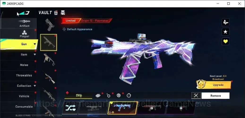 Blood Strike Accounts ASIA|ETERNAL AUG Empyer|Ultra [FAL,QBZ95,Thompson] image 9