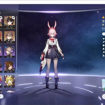 Honkai Star Rail Accounts Reroll ASIA|TL54|4 Limit (Evanescia+Sign,DanHeng,Sparkle,HuoHuo|1 Selector Collab|TakeMail(HSR856Z)