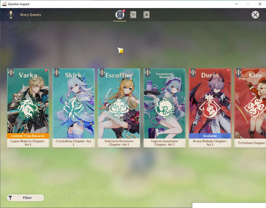 Genshin Impact Accounts Asia|AR 60|13 Limited+14(5*Weapon)|(Arataki Itto,W image 13