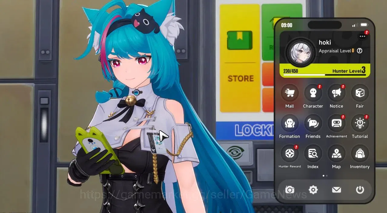 Neverness to Everness Accounts Global NA |HL 3| 3 SSR Hotori,Sakiri,Jiuyuan +1 S-Class Char Box |4 SR|2 S Arc|Livery Autumn 4