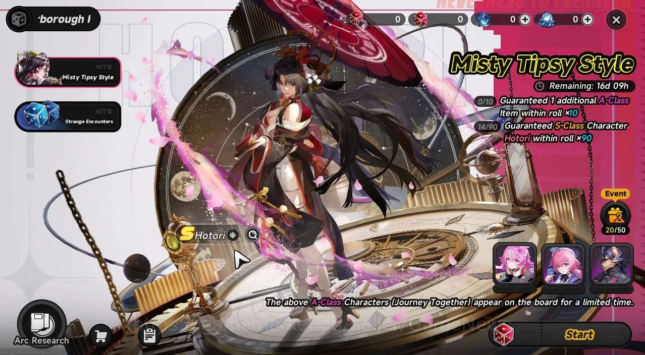 Neverness to Everness Accounts Global NA |HL 3| 3 SSR Hotori,Sakiri,Jiuyuan +1 S-Class Char Box |4 SR|2 S Arc|Livery Autumn 5