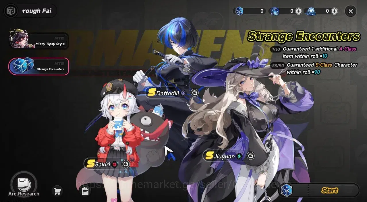 Neverness to Everness Accounts Global NA |HL 3| 3 SSR Hotori,Sakiri,Jiuyuan +1 S-Class Char Box |4 SR|2 S Arc|Livery Autumn 6