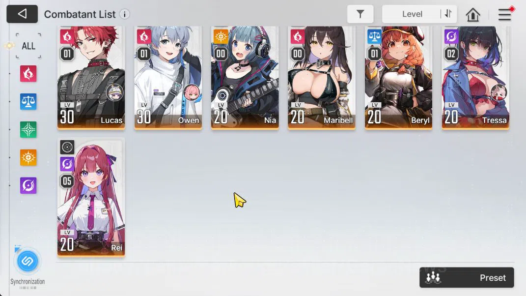 Chaos Zero Nightmare Accounts GLOBAL Lv40| 4 SSR [Magna, Diana, Nine, Luke] +9 S image 4