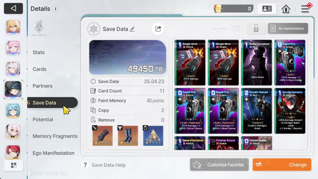 Chaos Zero Nightmare Accounts GLOBAL Lv40| 4 SSR [Magna, Diana, Nine, Luke] +9 S image 6