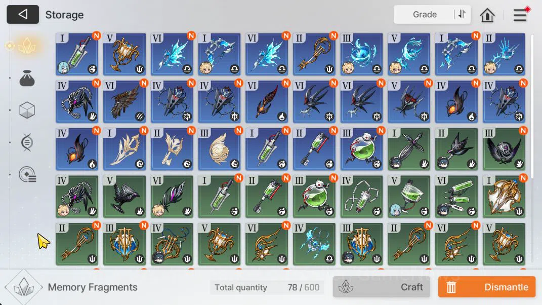Chaos Zero Nightmare Accounts GLOBAL Lv40| 4 SSR [Magna, Diana, Nine, Luke] +9 S image 8