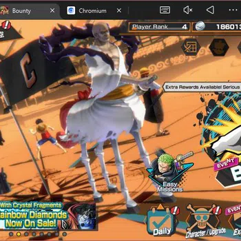 One Piece Bounty Rush Others GLOBAL| EX 5| PR 4|T5E Nusjuro,SS-Snake,FR Shanks, image 1
