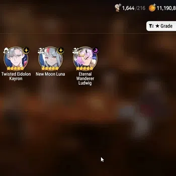Epic Seven Accounts Starter GLOBAL UnVerif|NewEra|4 ML( Boss Arunka,NM Luna,TE Kayron,EW Ludwig) TA Coli,BM Kanna,Nahkwol