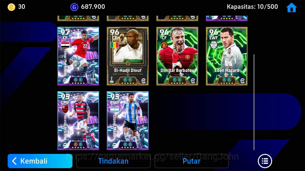 eFootball Accounts power 3143, seedorf epic new, R Koeman legend, Zan image 3