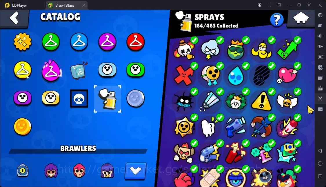Brawl Stars Accounts Trophy 22961|82 Brawler|25 Max Hc Lv.11|3 Hc(Rico,Poco,Kenji),7 Legend,67 Epic|5203 Bling|ProtectOff 16