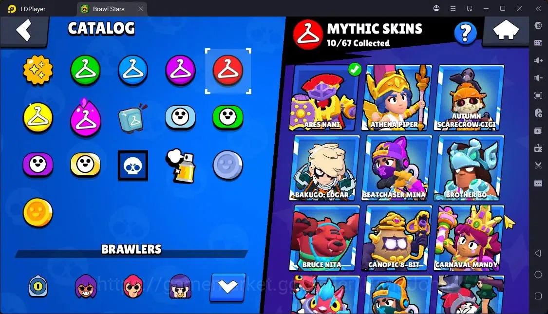 Brawl Stars Accounts Trophy 22961|82 Brawler|25 Max Hc Lv.11|3 Hc(Rico,Poco,Kenji),7 Legend,67 Epic|5203 Bling|ProtectOff 7