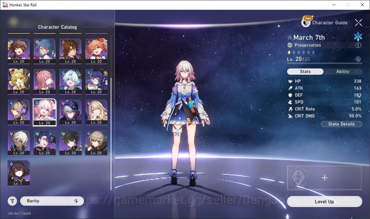 Honkai Star Rail Accounts [ASIA] TL 40 | 7 Limit | Ashveil | Robin | Topaz & image 4
