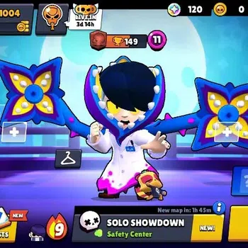 Brawl Stars Accounts 1004 Trophy|16 Brawlers 4 Max Lvl [Edgar,Nita,El Primo,Shelly] 5 Epic| 1 Epic Skins [Dr Edgar] |CN