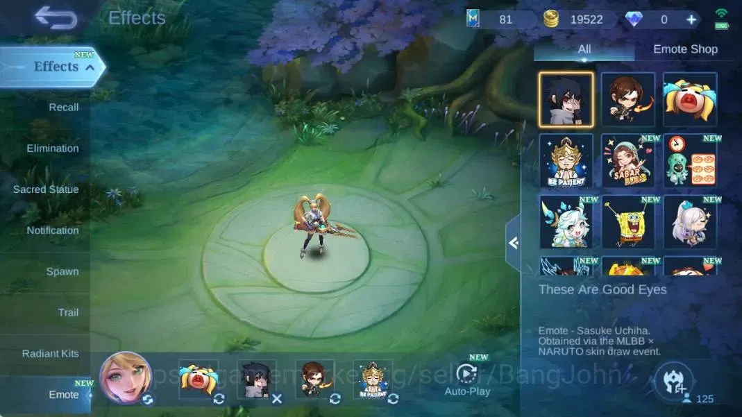 Mobile Legends: Bang Bang Accounts Global|Hero 125|Skin 194|Expert|KOF Karina|Lightbo image 7