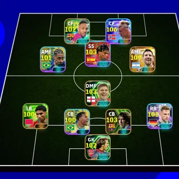 eFootball Accounts Legends & Iconic Players EFOOTBALL STARTER TO PLAY | BIGTIME MESSI NEW,SHOWTIME HALLAND,C PUYOL,S