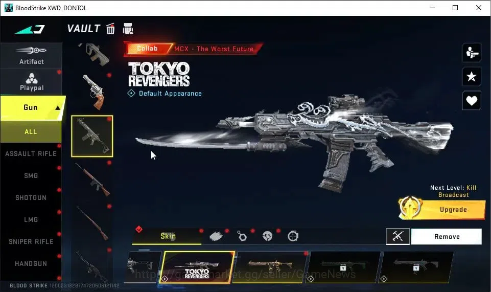 Blood Strike Accounts ASIA|3 ETERNAL[AUG Lv4,M700 Lv2,SCAR]|Melee ULTRA  image 13