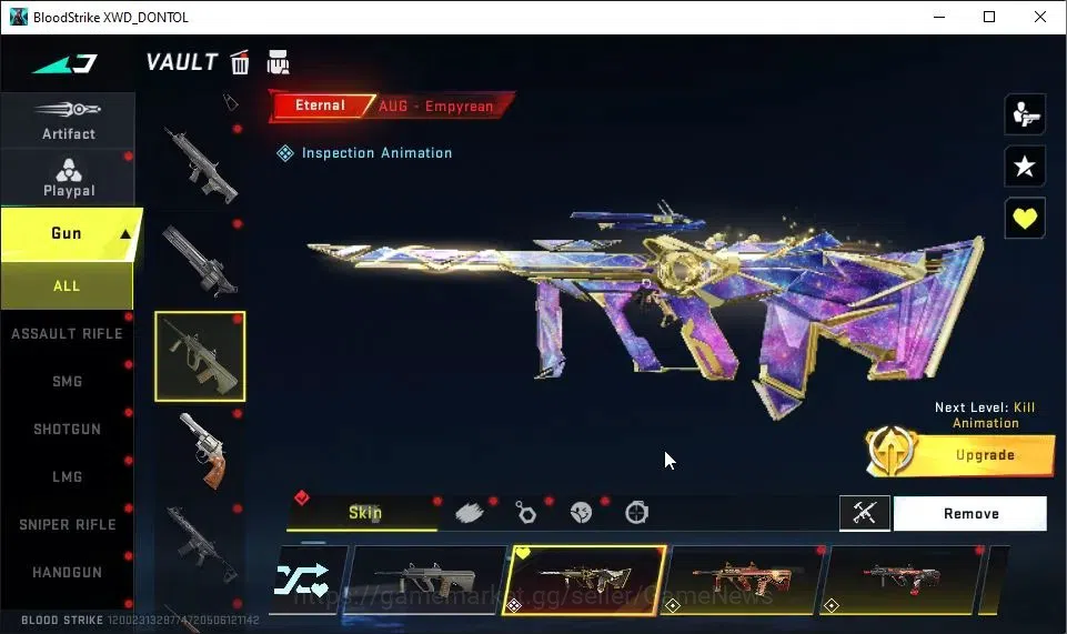 Blood Strike Accounts ASIA|3 ETERNAL[AUG Lv4,M700 Lv2,SCAR]|Melee ULTRA  image 14