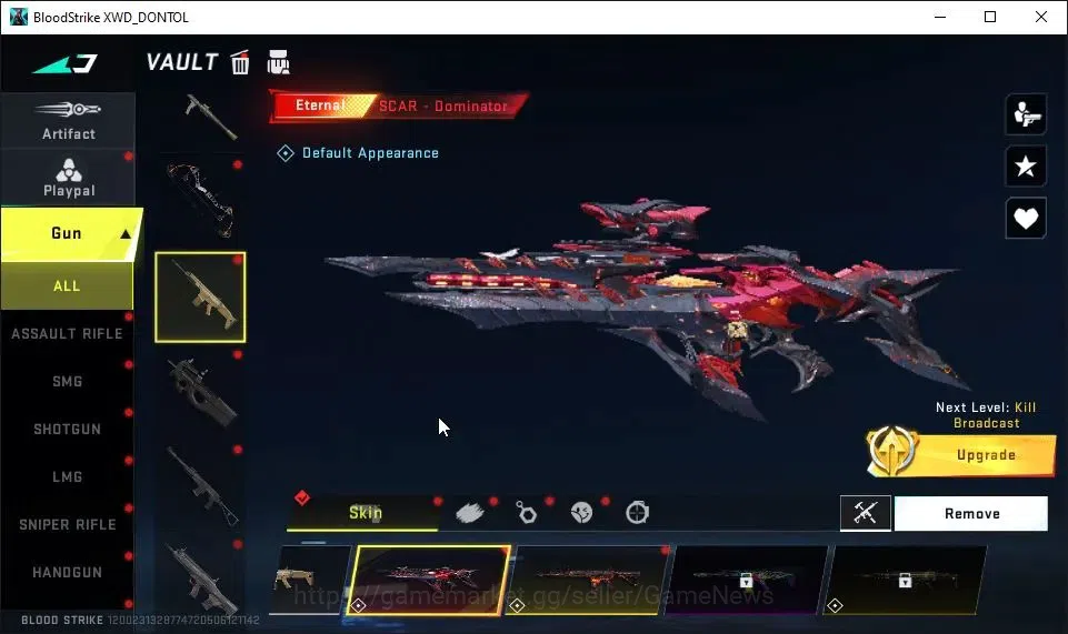 Blood Strike Accounts ASIA|3 ETERNAL[AUG Lv4,M700 Lv2,SCAR]|Melee ULTRA  image 16