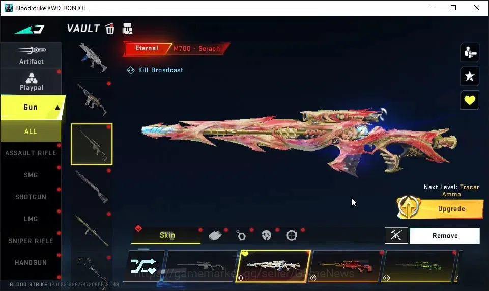 Blood Strike Accounts ASIA|3 ETERNAL[AUG Lv4,M700 Lv2,SCAR]|Melee ULTRA  image 17
