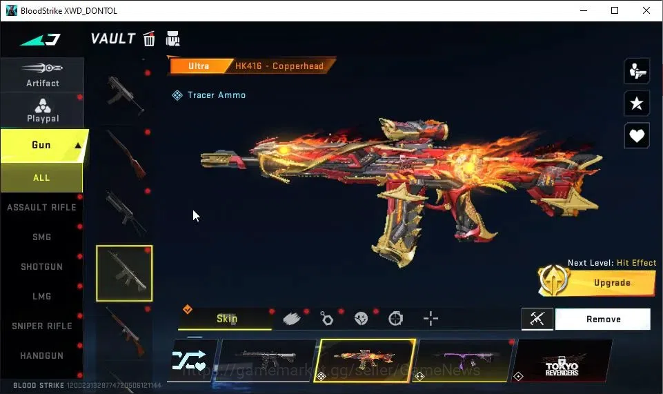 Blood Strike Accounts ASIA|3 ETERNAL[AUG Lv4,M700 Lv2,SCAR]|Melee ULTRA  image 19