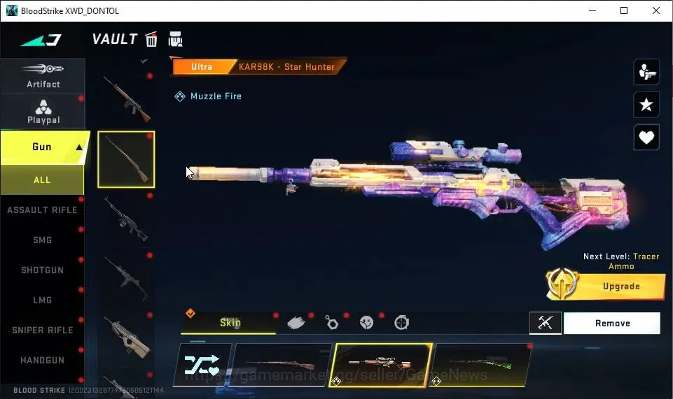Blood Strike Accounts ASIA|3 ETERNAL[AUG Lv4,M700 Lv2,SCAR]|Melee ULTRA  image 20