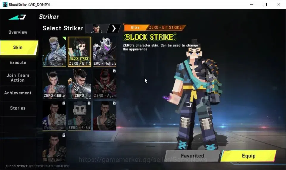 Blood Strike Accounts ASIA|3 ETERNAL[AUG Lv4,M700 Lv2,SCAR]|Melee ULTRA  image 3