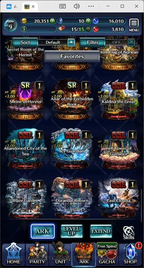 Last Cloudia Accounts GLOBAL|Rank 9|Collab Swordsman,MBRei|Other Unit GL image 2