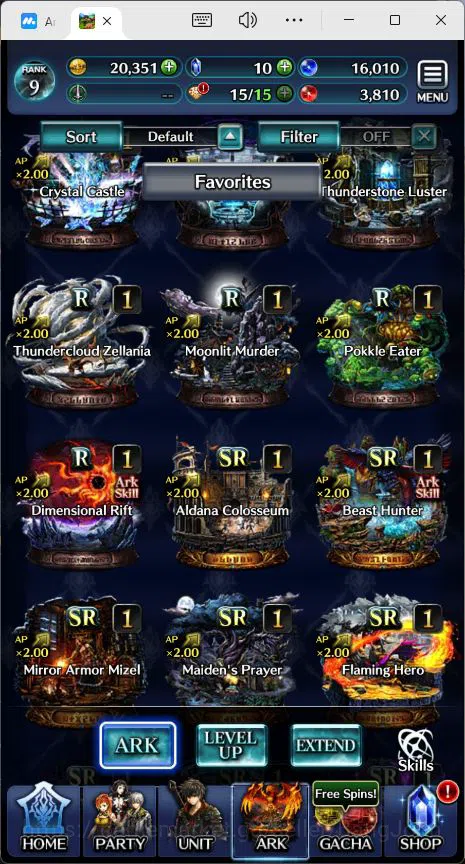 Last Cloudia Accounts GLOBAL|Rank 9|Collab Swordsman,MBRei|Other Unit GL image 4