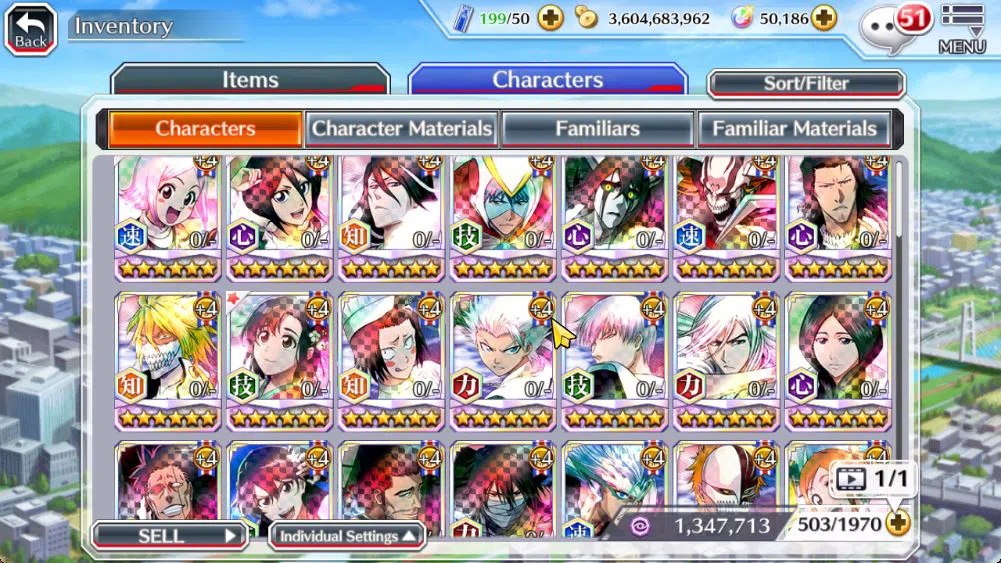 Bleach: Brave Souls Accounts Mid-Tier [GLOBAL]50K Orb|Valentine2026(Yachiru,Rukia),Byakuya 7