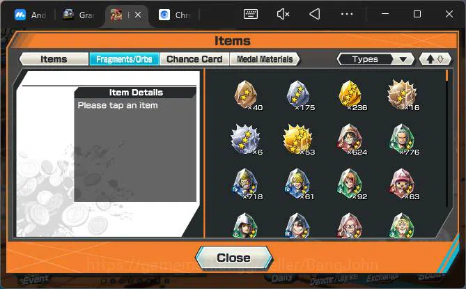 One Piece Bounty Rush Accounts GLOBAL| EX 4| PR 16|BP Kuzan,Gear5 Luffy,T4E Teach image 11
