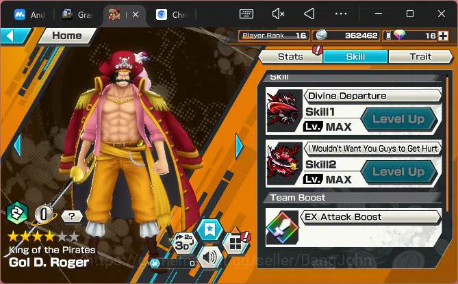 One Piece Bounty Rush Accounts GLOBAL| EX 4| PR 16|BP Kuzan,Gear5 Luffy,T4E Teach image 8