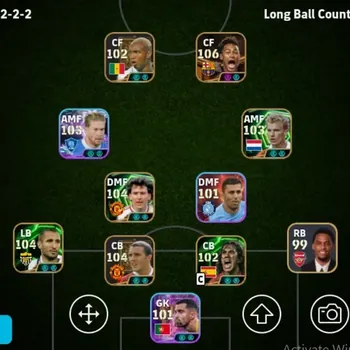 eFootball Accounts Legends & Iconic Players Android|PW 3205|BIGT NeymarJr Gerrard,Epic Chiellini Robson Forlan Batistuta