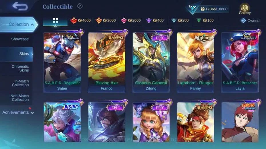 Mobile Legends: Bang Bang Accounts Global|Skin 86|Seasoned|Blazing Claude+Franco,S.A. image 11