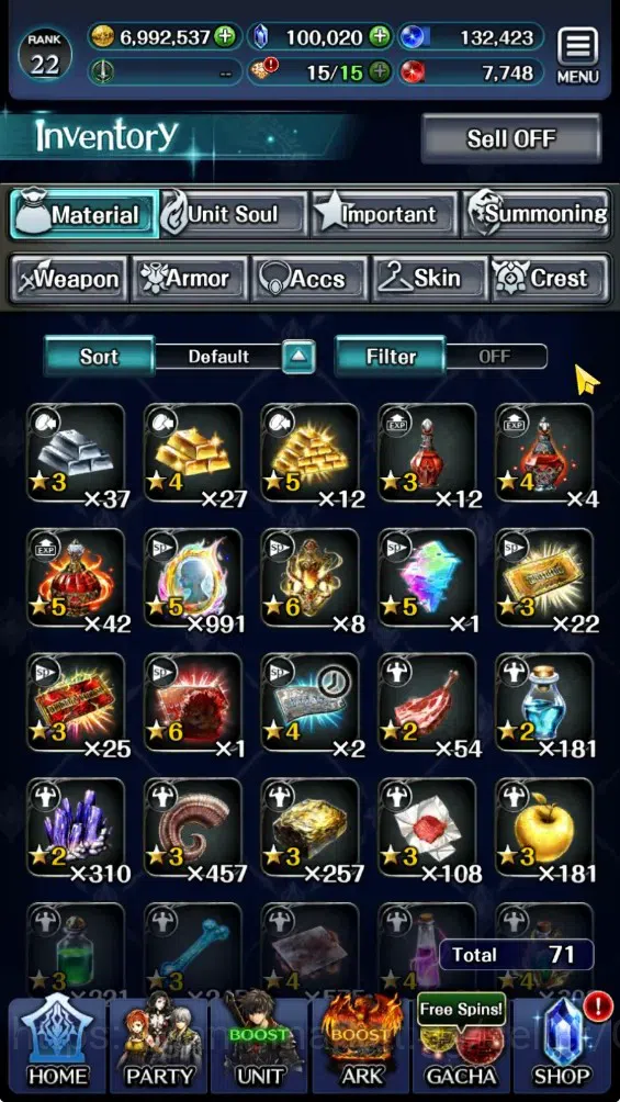 Last Cloudia Accounts GLOBAL|Rank 22|100K Crystal|TopTier Unit[Telestio, image 12