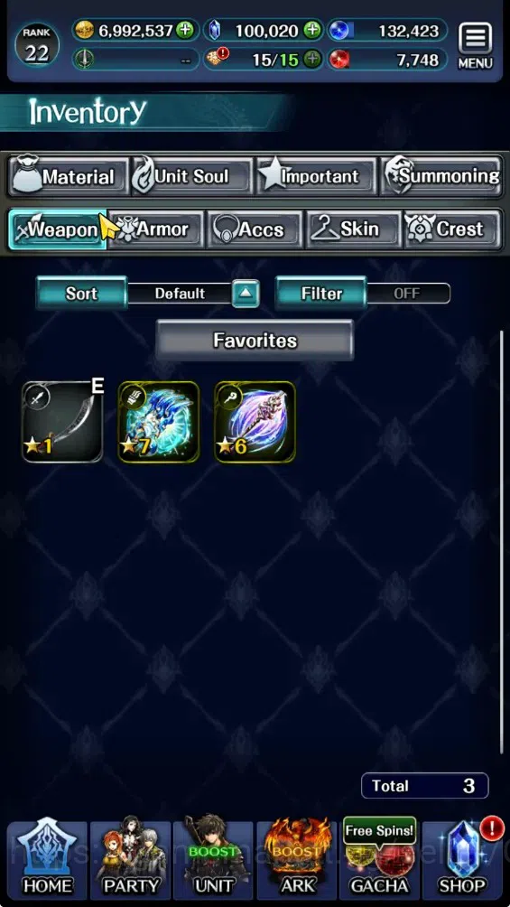 Last Cloudia Accounts GLOBAL|Rank 22|100K Crystal|TopTier Unit[Telestio, image 16