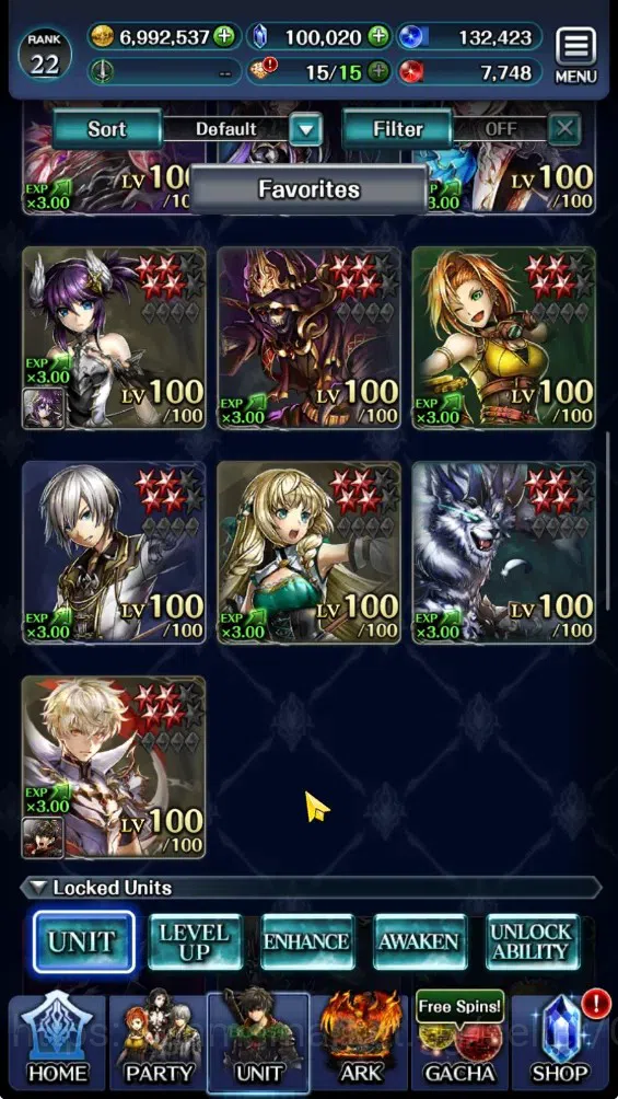 Last Cloudia Accounts GLOBAL|Rank 22|100K Crystal|TopTier Unit[Telestio, image 2