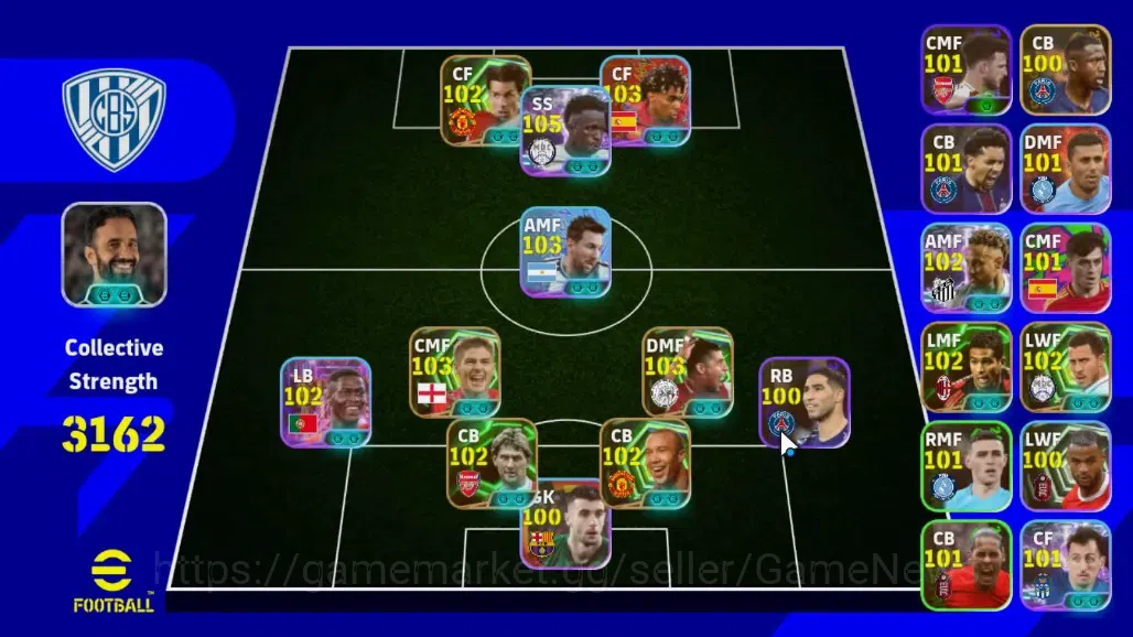 eFootball Accounts Android|ShowTime Vinicius Junior,Epic Steven Gerra image 1