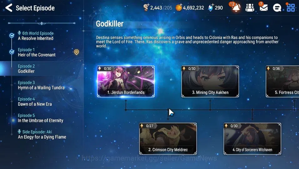 Epic Seven Accounts GLOBAL UnVerif|Starter|2 ML(Lionheart Cermia,TM Lu image 12