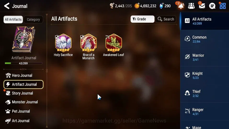 Epic Seven Accounts GLOBAL UnVerif|Starter|2 ML(Lionheart Cermia,TM Lu image 6