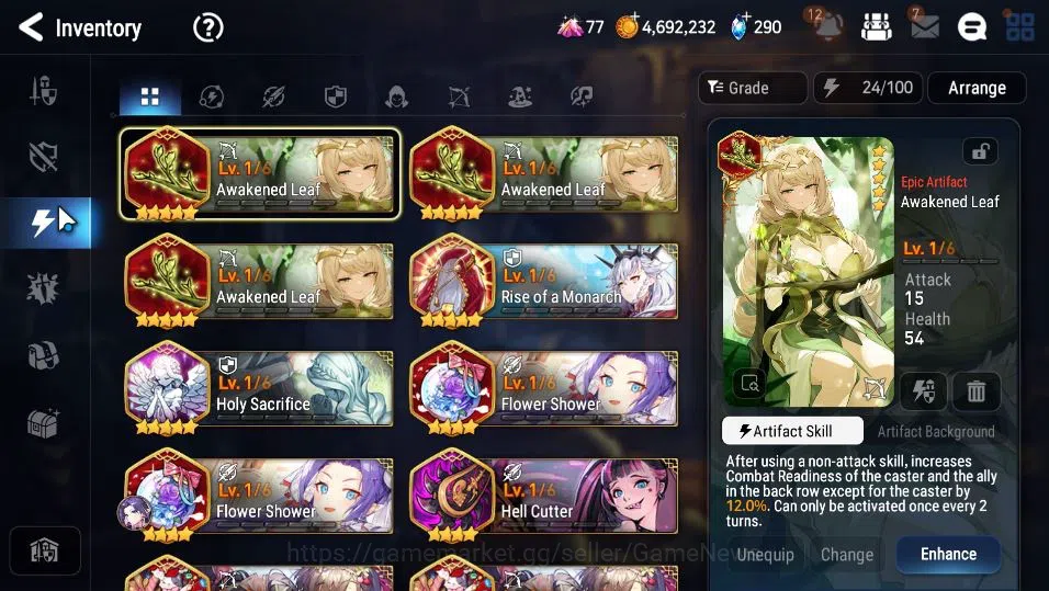 Epic Seven Accounts GLOBAL UnVerif|Starter|2 ML(Lionheart Cermia,TM Lu image 9