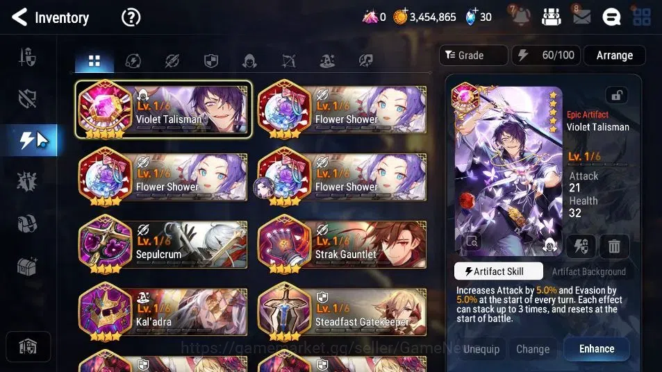 Epic Seven Accounts GLOBAL Unverif|New Era|2 ML(Notos,Bystander Hwayou image 11